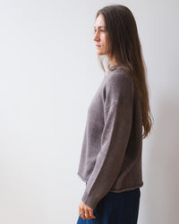 Meli L/S Sweater in Cocoa