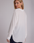 Long Sleeve Clean Shirt in Winter White