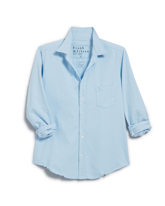 Frank & Eileen Barry Button Up in Cloud Denim 