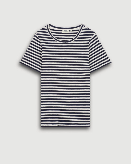 Hartford Teofila Striped Tee in Ecru & Navy 