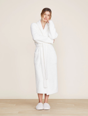 Cozychic Solid Robe in Pearl