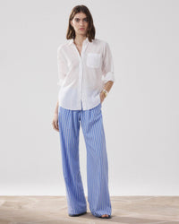 Cover Shirt in White - Bliss Boutiques