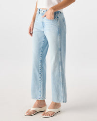 Billie Cropped Wide Straight in Adulation - Bliss Boutiques