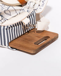 Business & Pleasure Co Picnic Set - Laurens Navy Stripe 