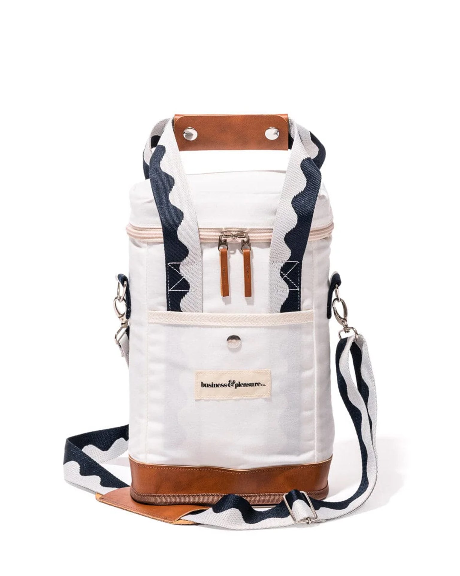 Wine Cooler Tote Bag - Rivie White
