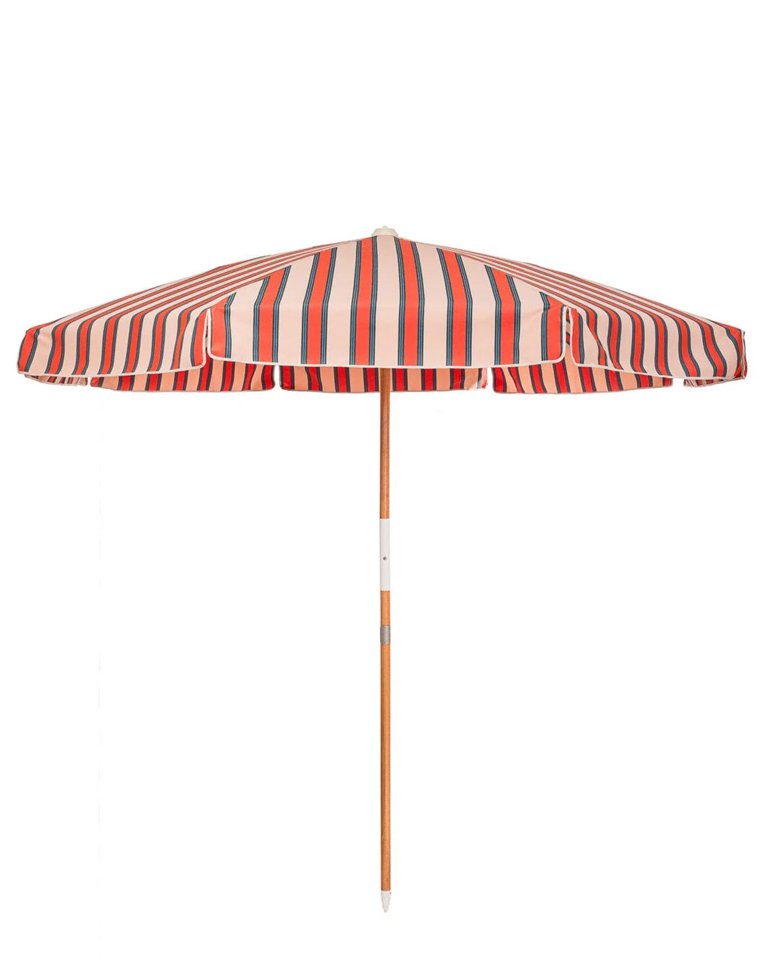Amalfi Umbrella - Bistro Dusty Pink Stripe