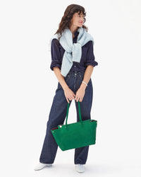 Beatrice - Smooth Nubuck in Deep Emerald - Bliss Boutiques