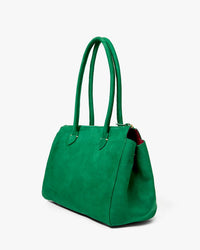 Beatrice - Smooth Nubuck in Deep Emerald - Bliss Boutiques
