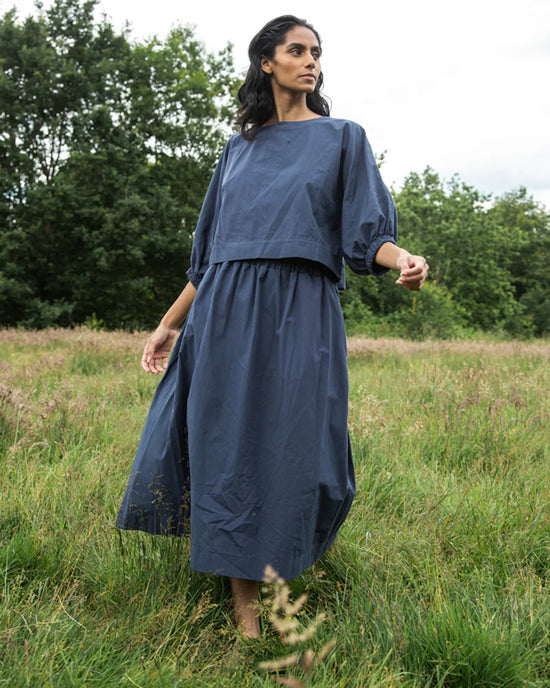 Beaumont Organic Dune Top in Midnight 
