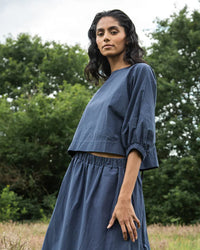 Beaumont Organic Dune Top in Midnight 