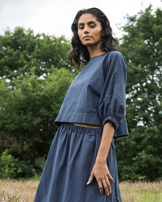 Beaumont Organic Dune Top in Midnight 