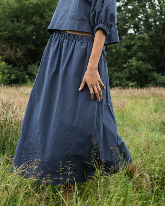 Beaumont Organic Goldie Skirt in Midnight 