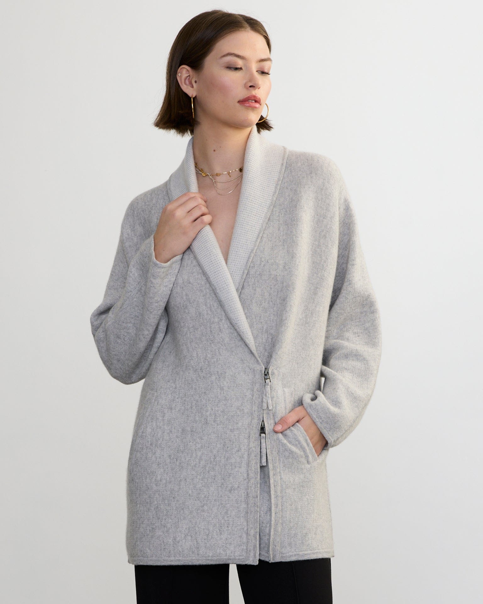 Claude Jacket in Fog/Mist