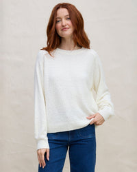 Lola Pullover in Milk - Bliss Boutiques