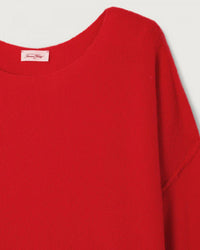 Damsville Boatneck Sweater in Fraise - Bliss Boutiques