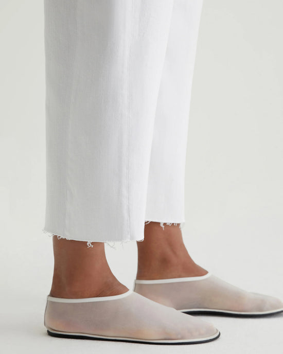 AG Jeans Hattie Crop in Gallery White 