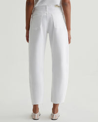 AG Jeans Hattie Crop in Gallery White 