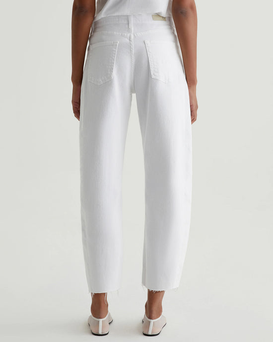 AG Jeans Hattie Crop in Gallery White 