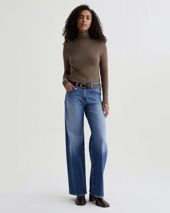 AG Jeans Adria Low Rise Wide Leg in Headline 