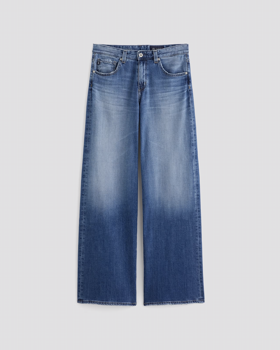 AG Jeans Adria Low Rise Wide Leg in Headline 