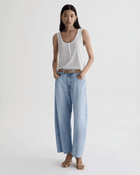 Hattie High Rise Barrel Crop in Gesture - Bliss Boutiques