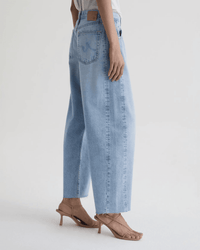 Hattie High Rise Barrel Crop in Gesture - Bliss Boutiques