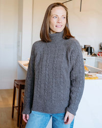 Toby Sweater in Mink Caribou