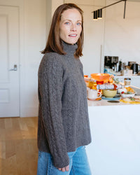 Toby Sweater in Mink Caribou