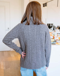 Toby Sweater in Mink Caribou