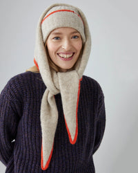 Moismont Elly Alpaca Scarf No 218 in Paper 