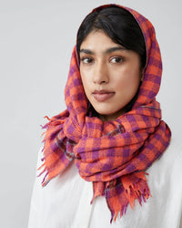 Moismont Paolo Wool Scarf No 703 in Poppy 