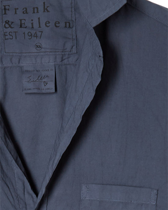Frank & Eileen Eileen Relaxed Button Up Shirt in Lake Blue 