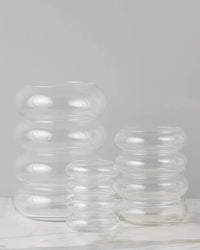 etúHOME Scalloped Flower Vase 