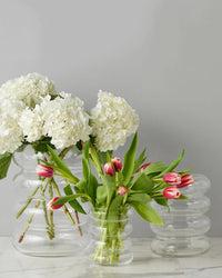 etúHOME Scalloped Flower Vase 