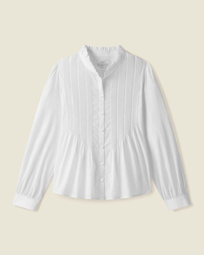 Hadleigh Blouse in Classic White