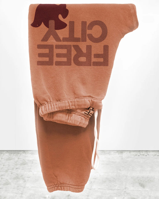 Free City FC Large Sweatpant in Canyon 