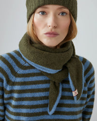 Moismont Elly Alpaca Scarf No 218 in Hunter Green 