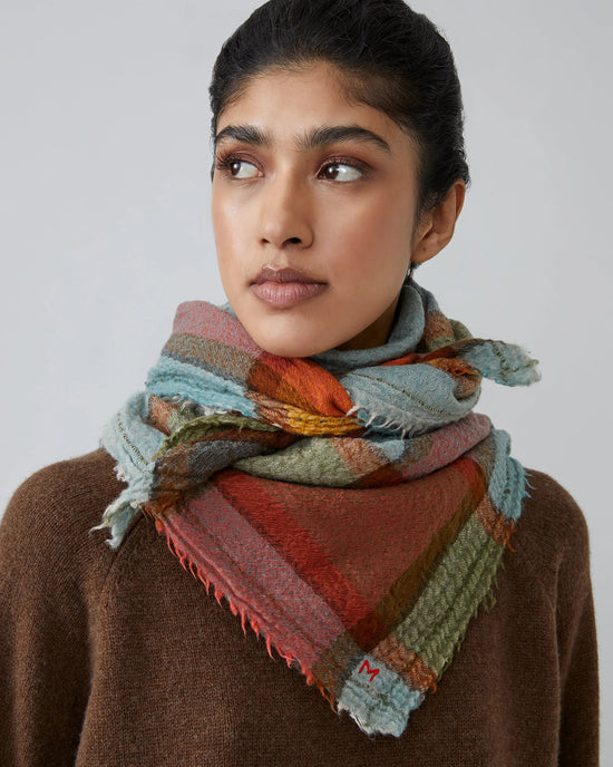 Moismont Maddy Scarf No 687 in Spice 