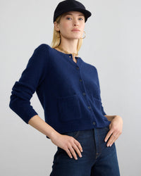 Margaret O'Leary Coco Cardigan in Eclipse 