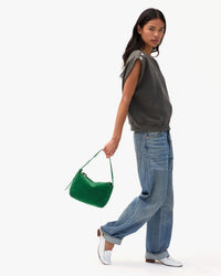 Fleurine - Smooth Nubuck in Deep Emerald - Bliss Boutiques