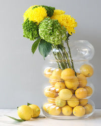 etúHOME Scalloped Flower Vase 