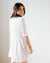 Kailani 3/4 Puff Slv Dress in White