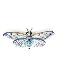Trovelore Jewelry Ghost Cicada Brooch Pin
