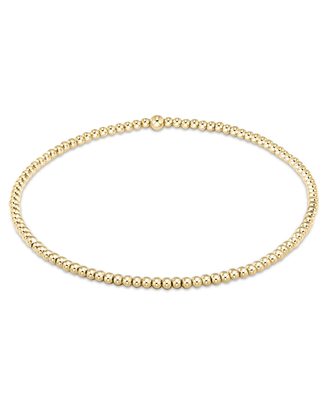 enewton Extends - Classic Gold 2mm Bead Bracelet