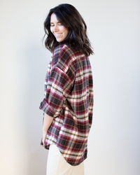 Maxwell Double Bttn Pkt Shirt in Plaid Flannel