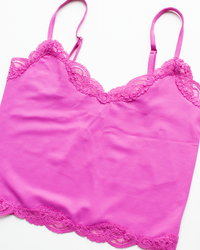 Only Hearts Del w/ Lace Cropped Cami in French Rose 