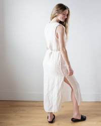 Bella Dahl Sleeveless Belted Maxi Dress in Moroccan Sand 