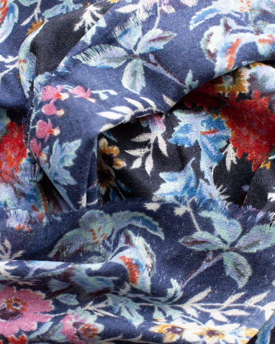 Épice Fleur 2 Scarf in Indigo 