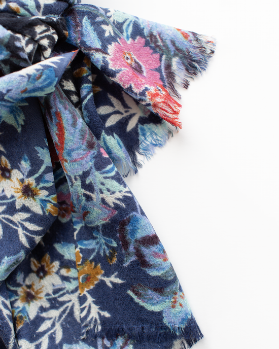 Épice Fleur 2 Scarf in Indigo 
