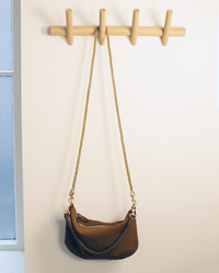 Thick Chain Crossbody Strap in Vintage Gold - Bliss Boutiques